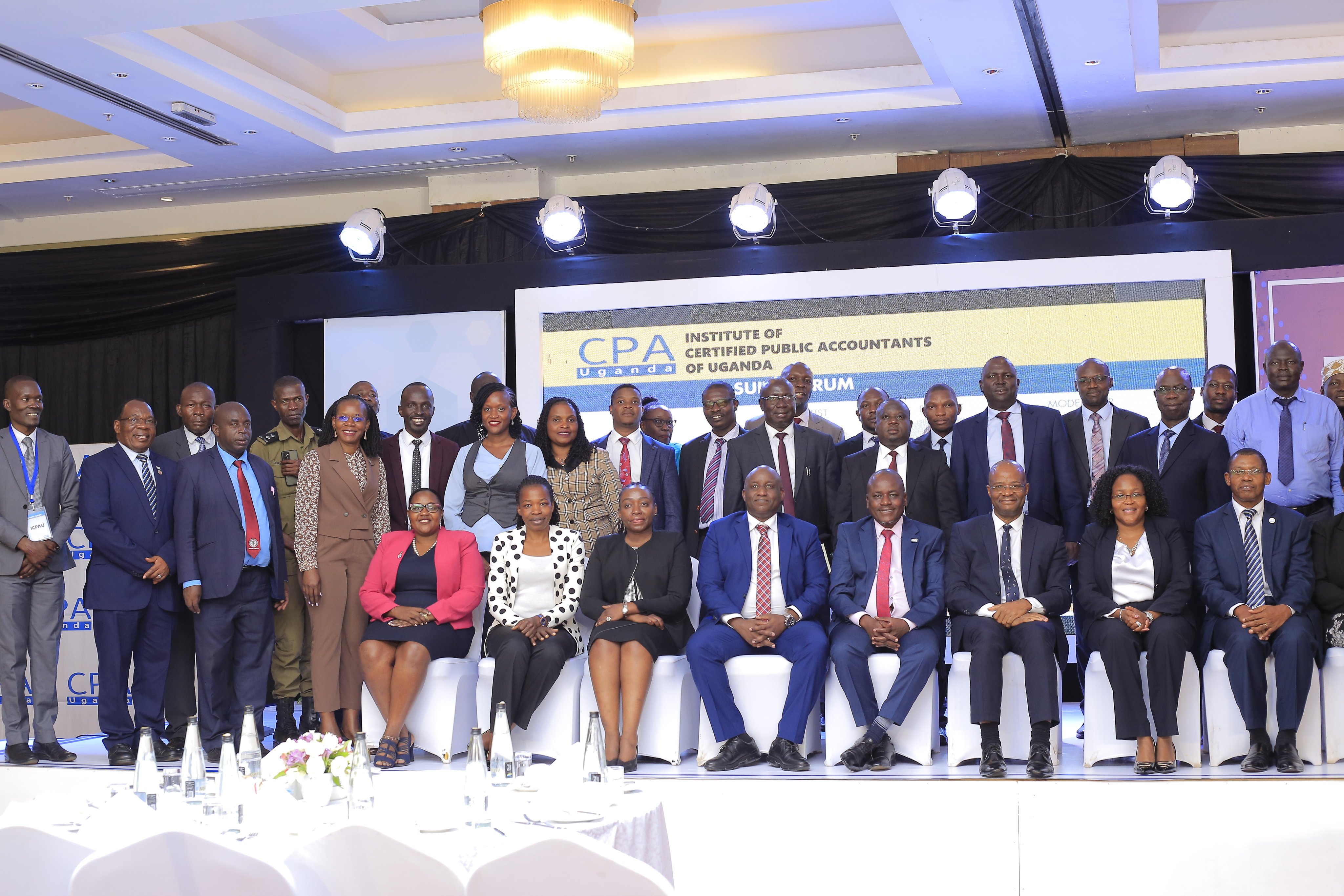 Some of the Chairs and Members of Boards, CEOs, and CFOs and other attendees at the 2nd C-Suite Forum at the Kampala Sheraton Hotel