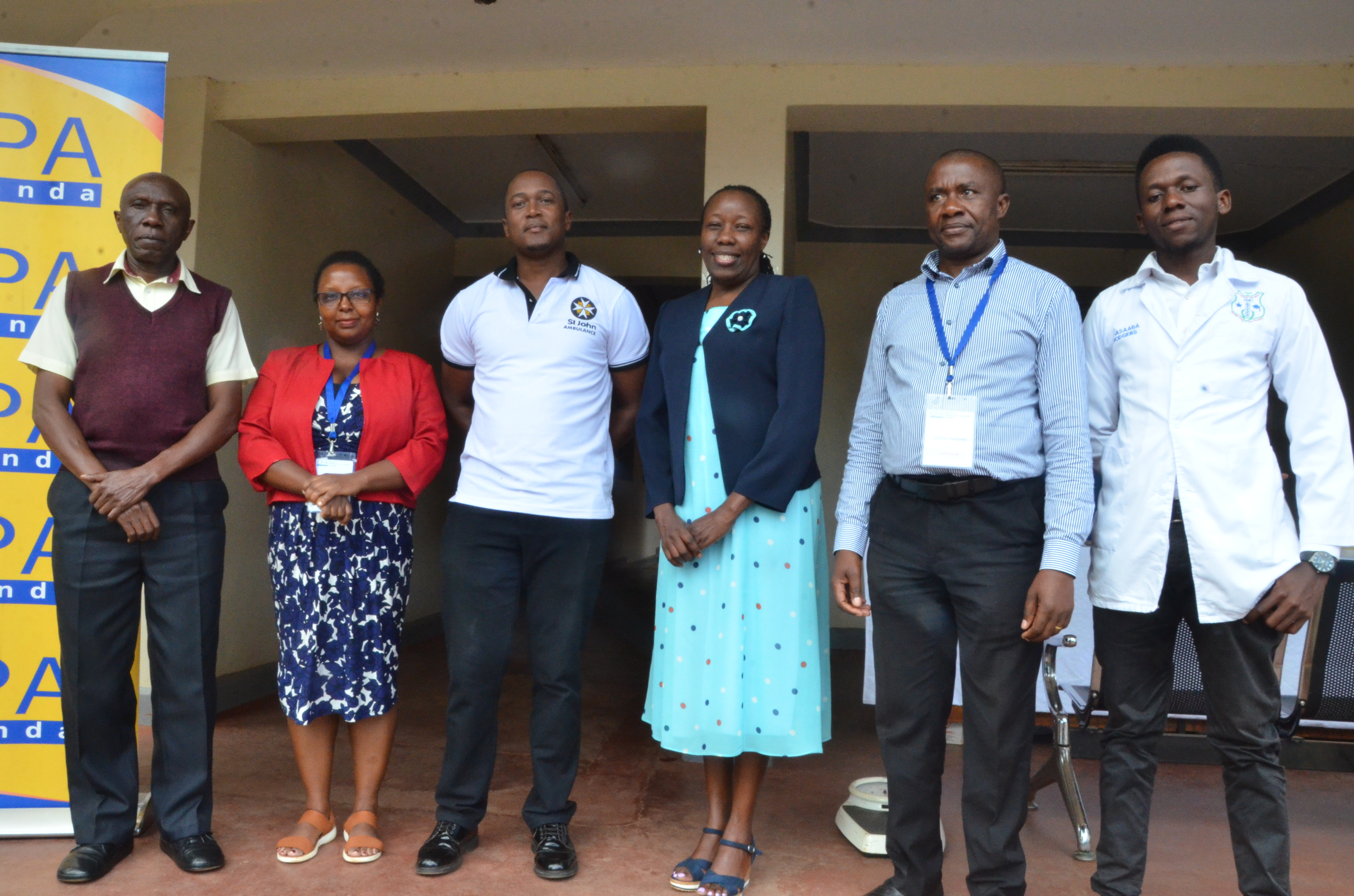 PAEB Chairperson CPA Laura Orobia at the Kampala centre during the December 2024 examinations at Mengo SS.